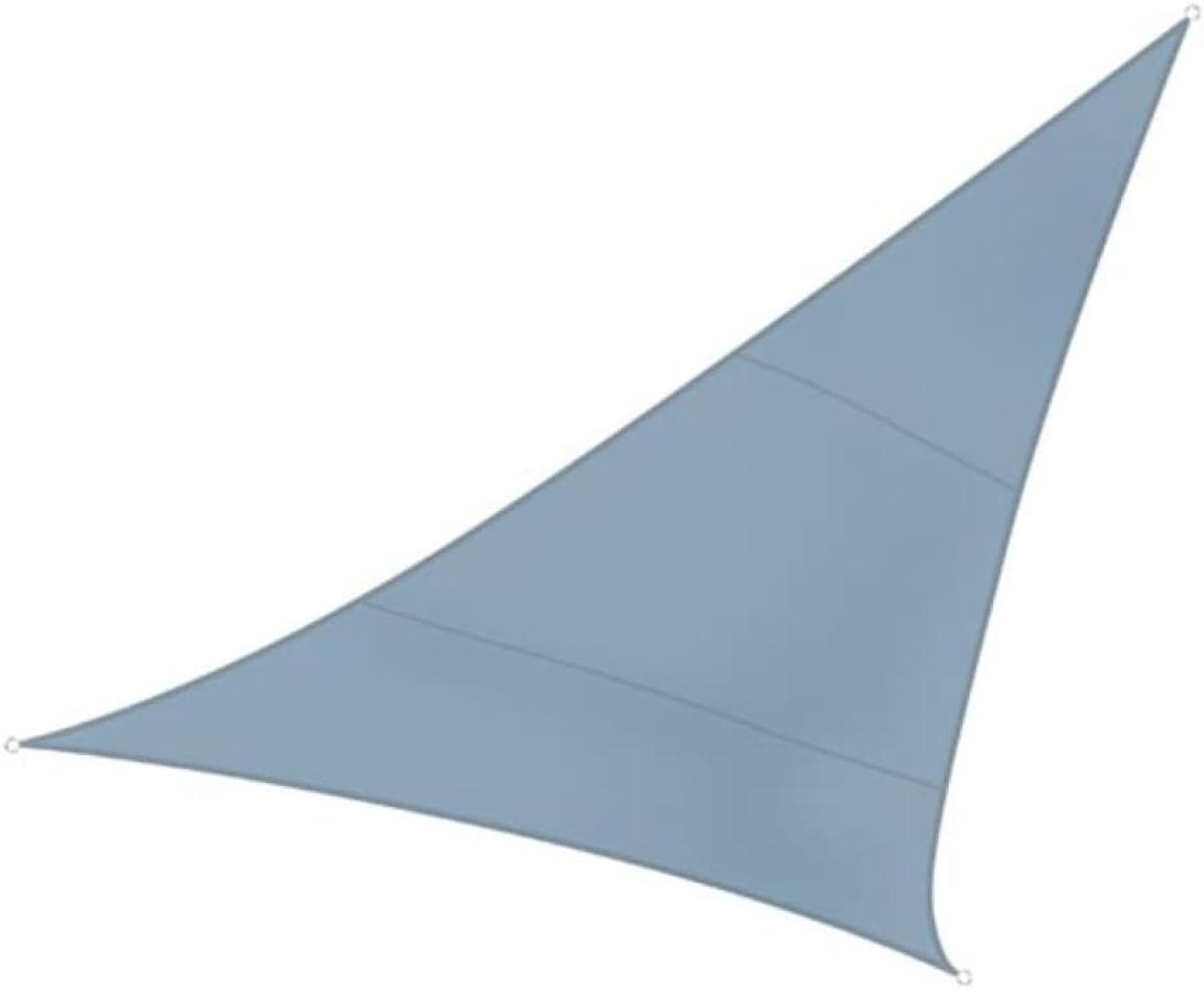 Sonnensegel Dreieck Blaugrau 5m - Sonnenschutzsegel für Balkon / Terrassensegel Bild 1