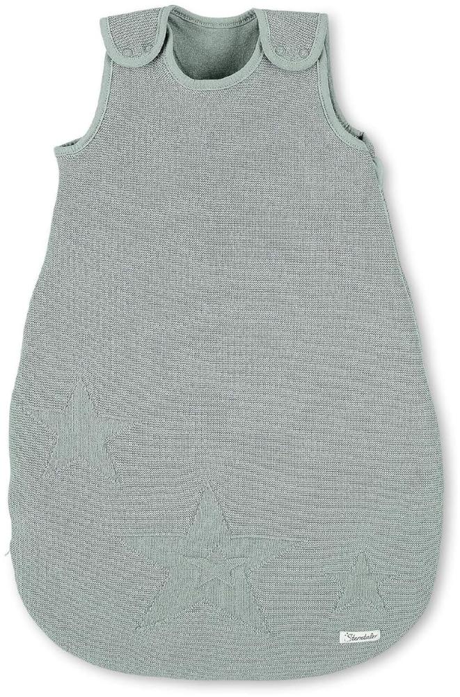 Sterntaler Strick-Schlafsack für Kleinkinder, Reißverschluss, Größe: 70, Hellgrün Bild 1