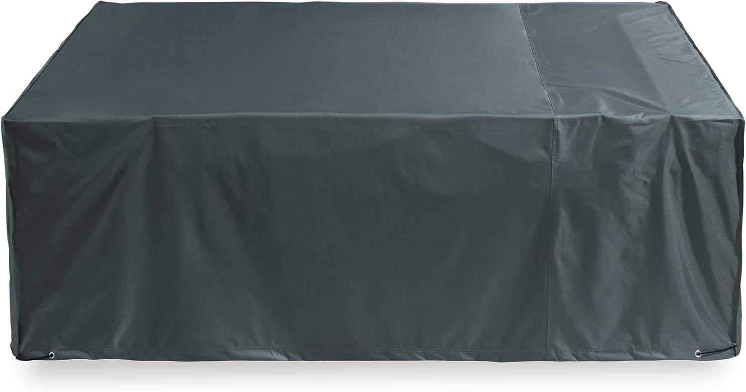 Lumaland Abdeckplane für Gartenmöbel - 242 x 162 x 100 cm - Grün/Grau Bild 1