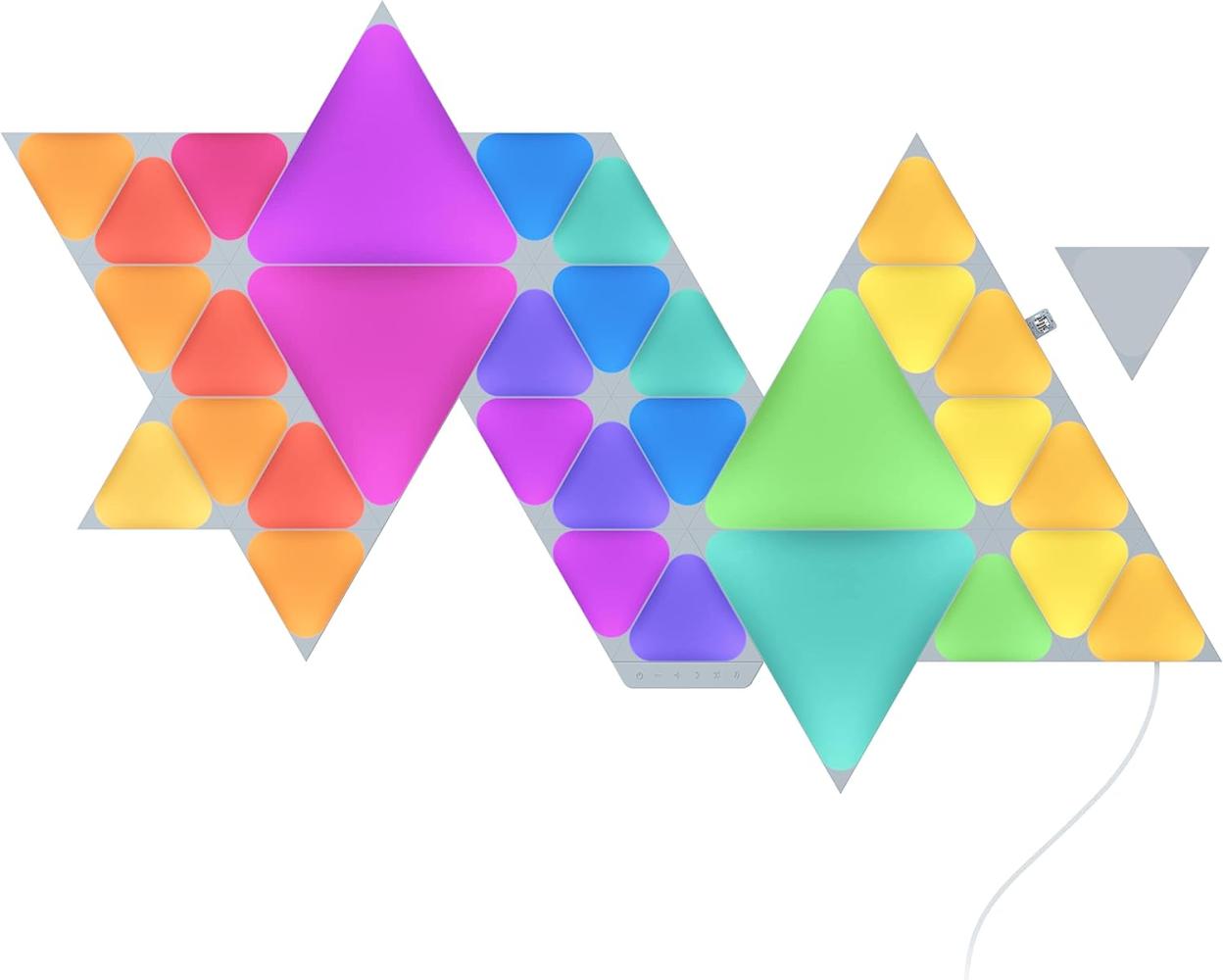Nanoleaf Shapes Starter Kit Triangles & Mini (32 Panels) EEK G Bild 1