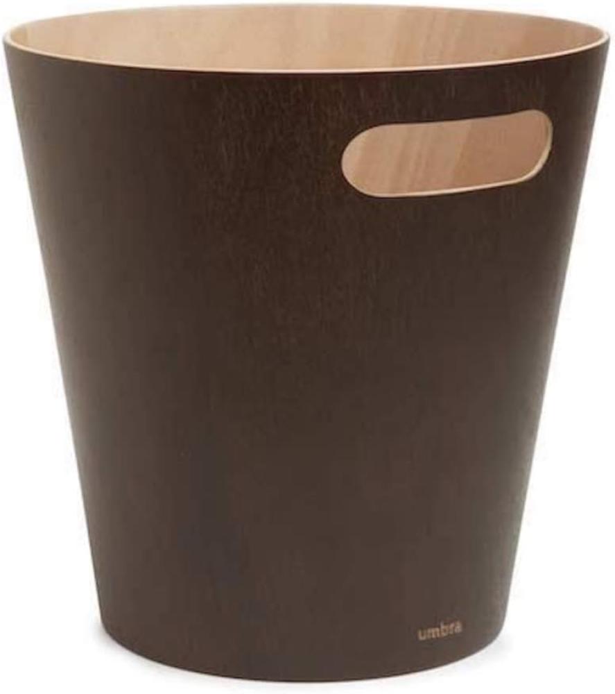 Umbra 'Woodrow' Papierkorb, espresso Bild 1