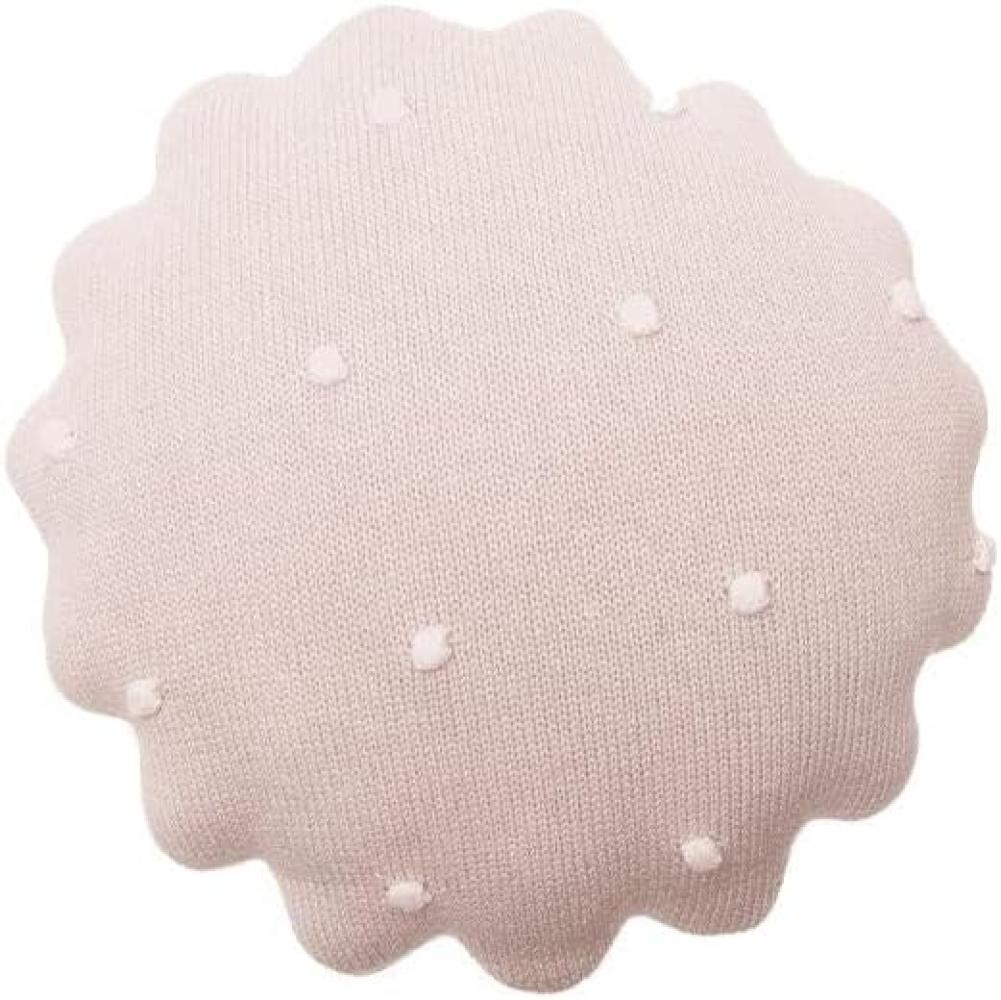 Lorena Canals Biscuit Kissen – Rund – Rosa Bild 1