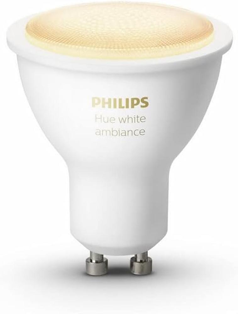 Philips Hue White Ambience GU10 LED Lampe Einzelpack, dimmbar Bild 1