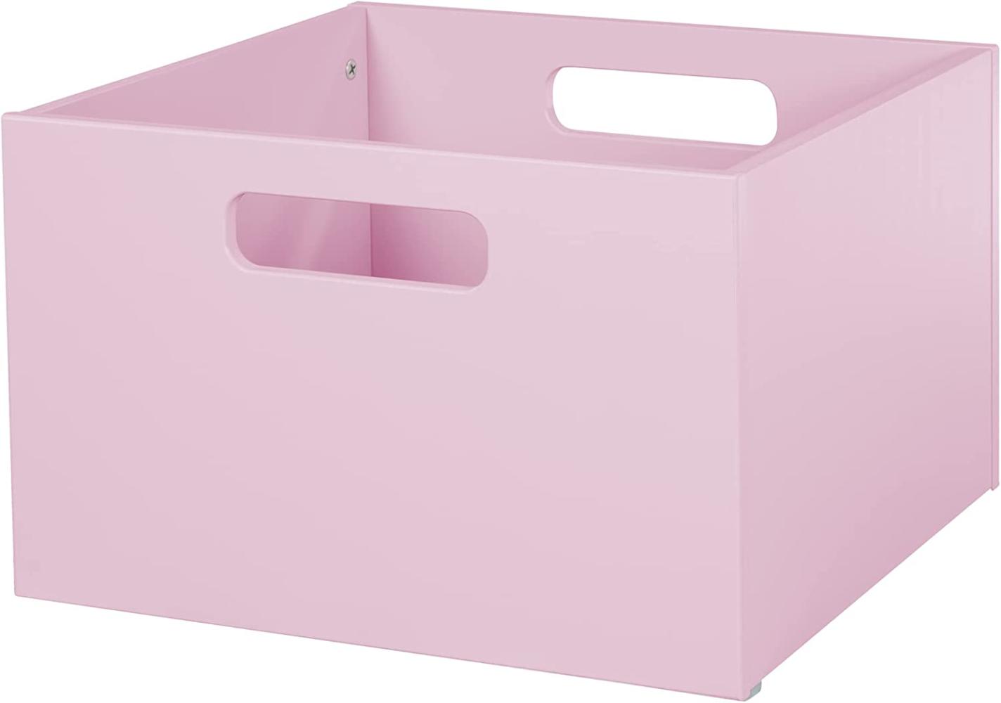 roba Aufbewahrungsbox Aufbewahrungskorb für Kinderzimmer, Stauraum für Spielzeug, Deko, Farbe: pink Bild 1