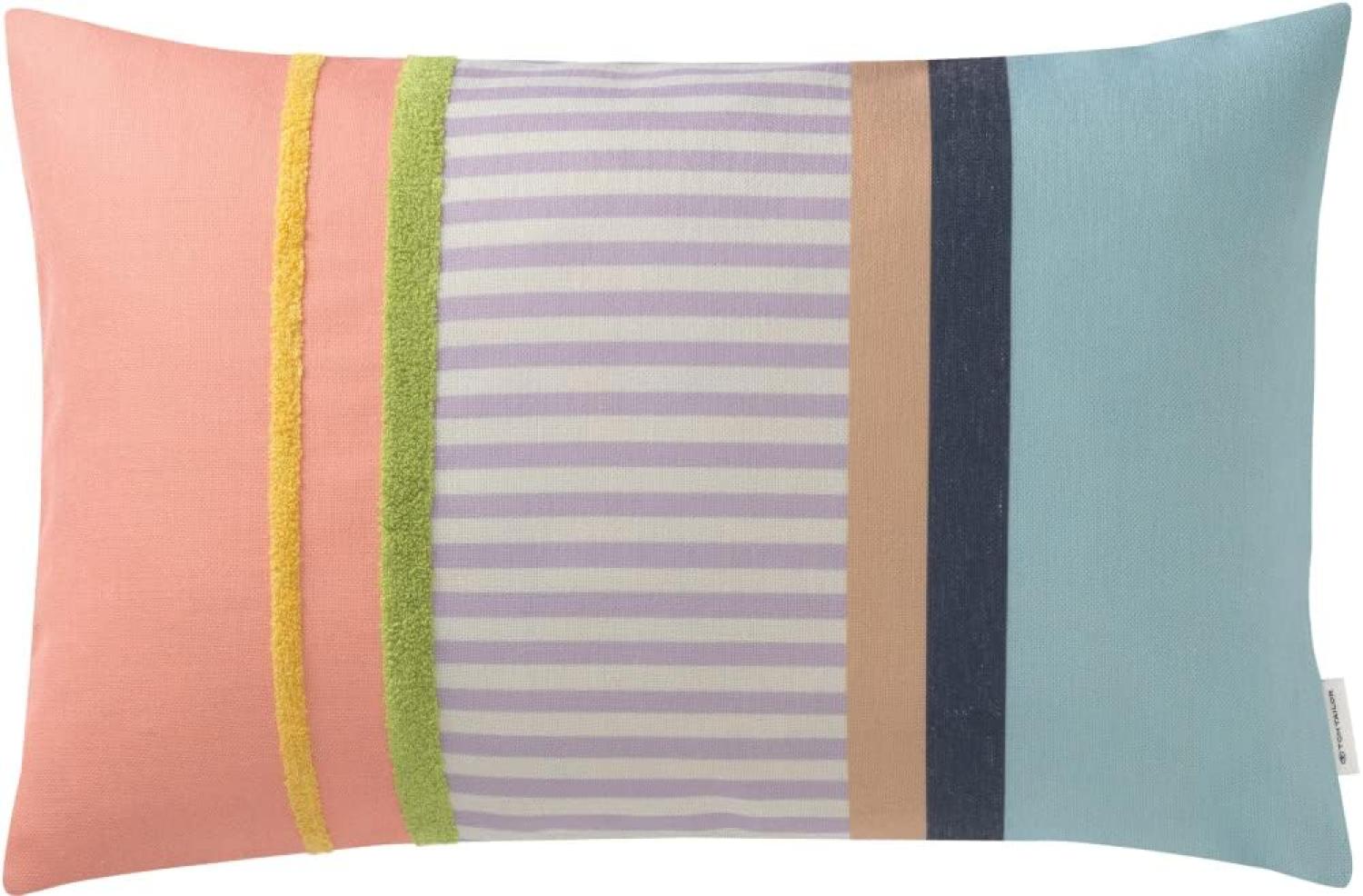 Tom Tailor Zierkissenhülle Funny Stripe multicolor 40x60cm Bild 1