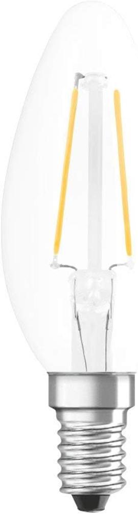 Osram LED Leuchtmittel Superstar Cassic B E14 2,8W warmweiß, dimmbar, klar Bild 1