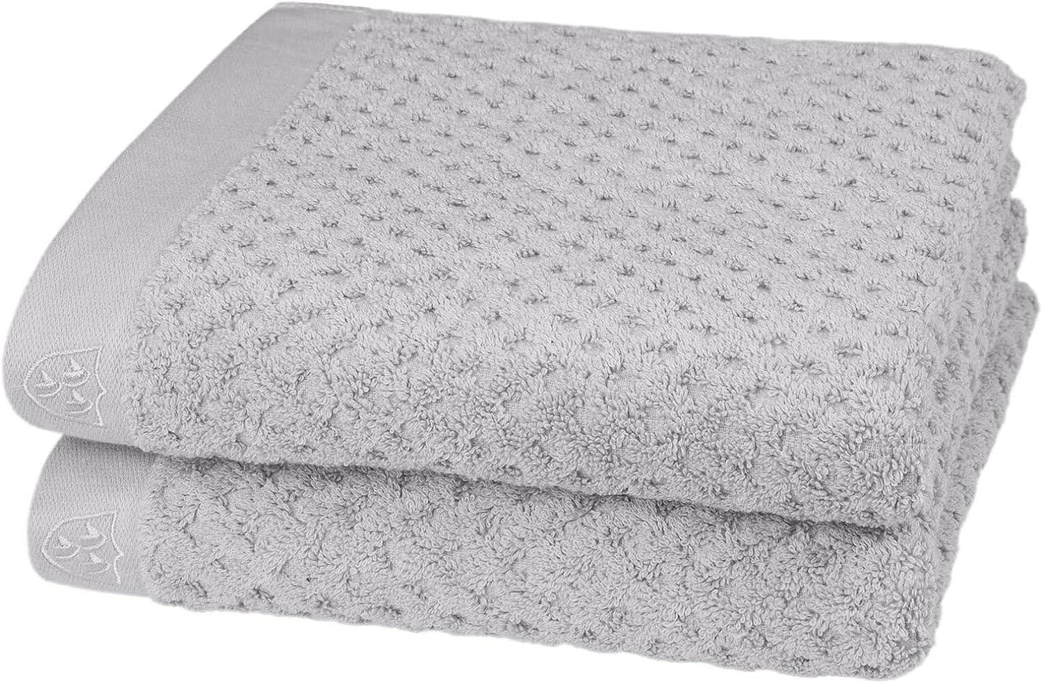 Ross Uni-Walk Handtücher Harmony Farbfond | Handtuch 50x100 cm | kiesel Bild 1