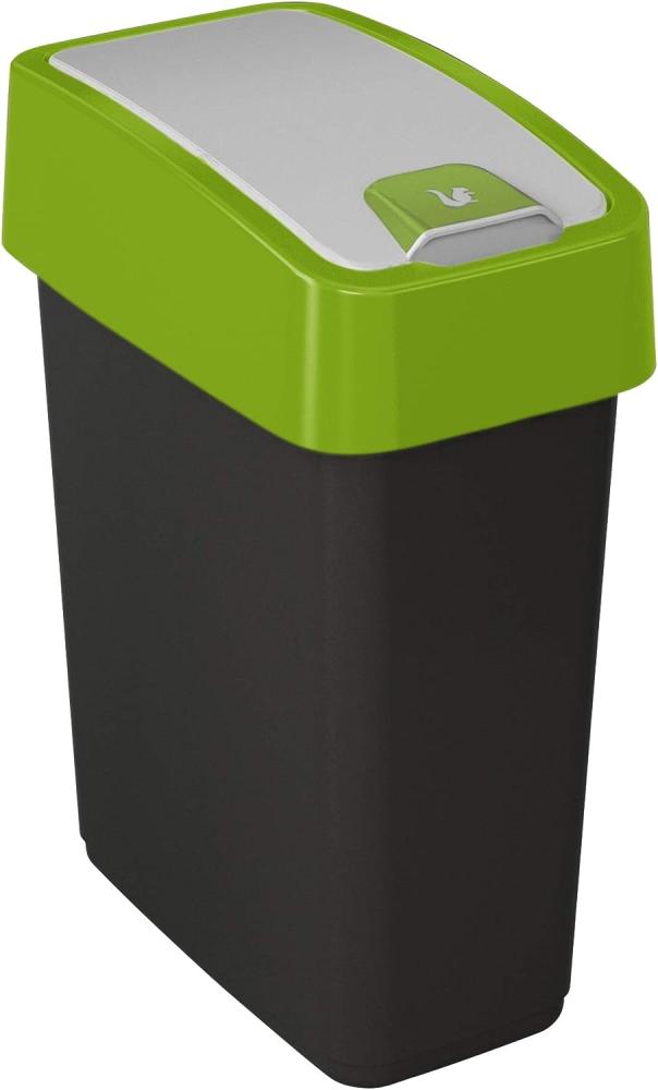keeeper 'magne' Abfalleimer, grün, 10 Liter Bild 1