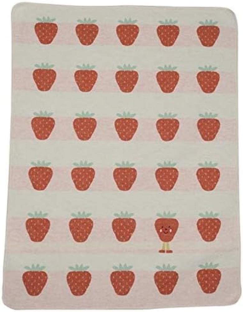 Fussenegger Babydecke \"Erdbeere\" inkl. Stick Bild 1