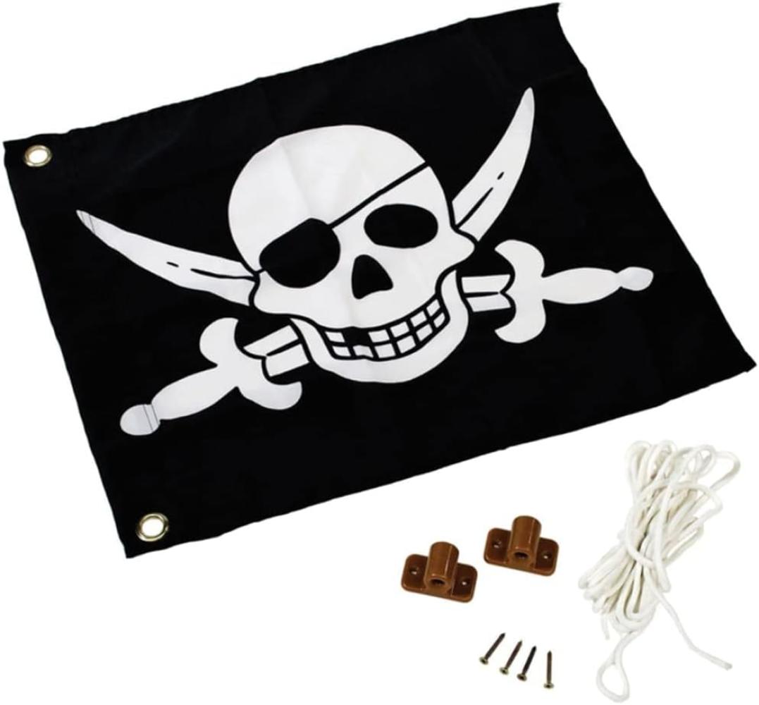 Piraten-Fahne für Spielturm Bild 1