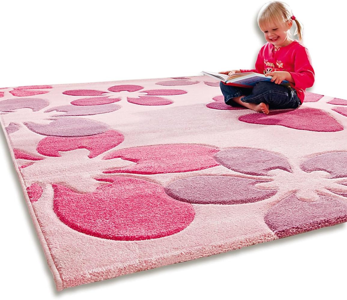 LUXOR Living Teppich Flair pink, 80 x 150 cm Bild 1