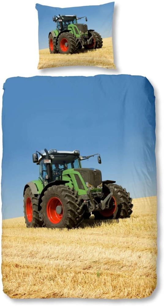 Good Morning! 4208-P bettwäsche mit Traktor, 100% Baumwolle, Multi Colour, 200x135x0.5 cm Bild 1