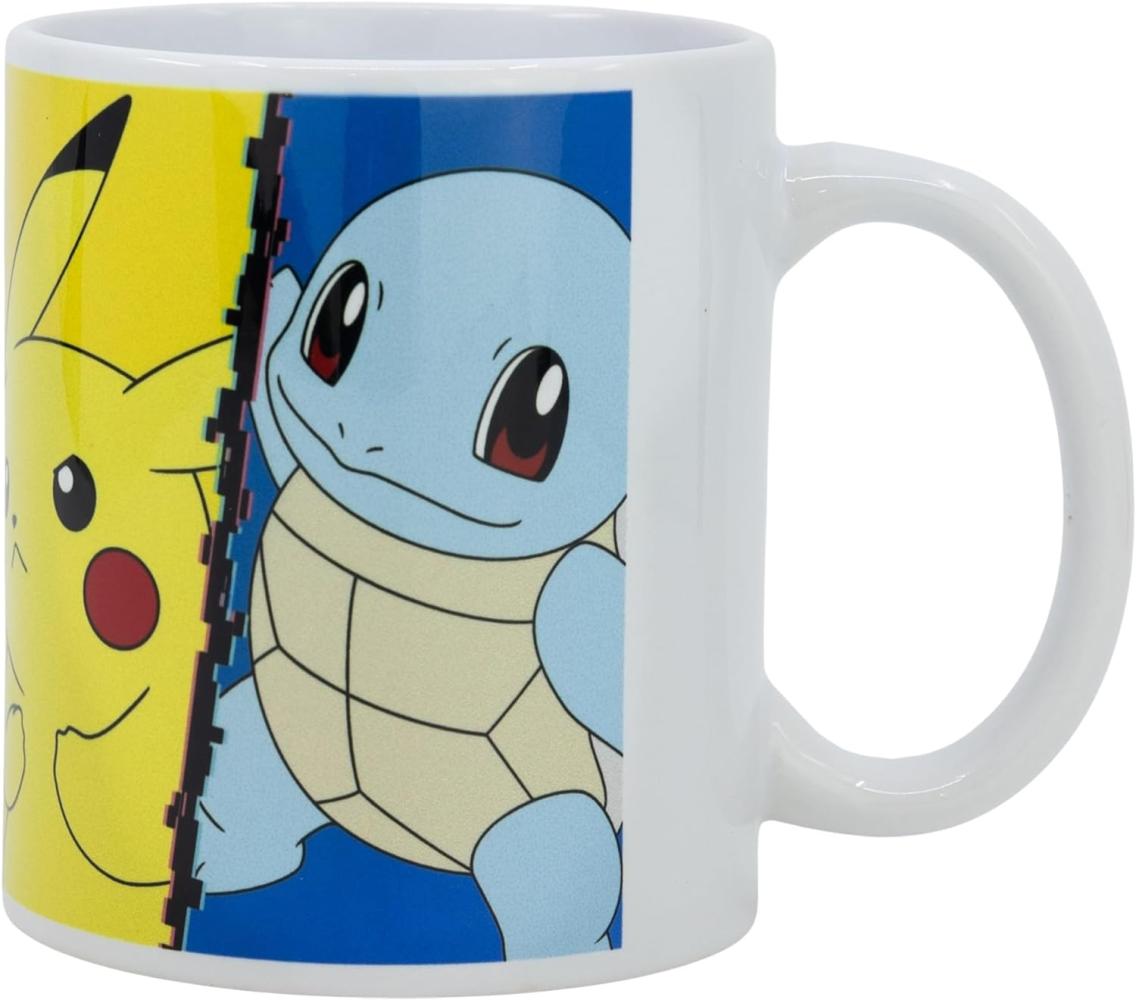 Pokémon Pikachu Schiggy Glumanda Kinder-Becher Tasse im Geschenkkarton Bild 1