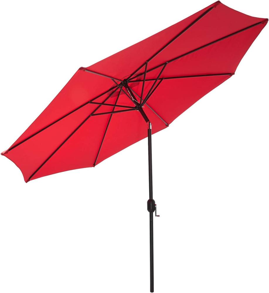 Sonnenschirm 270 cm, rot Bild 1