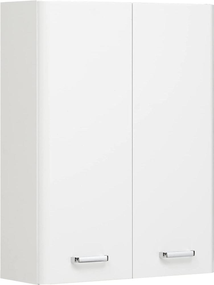 PELIPAL Quickset 359 Wandschrank, Holzdekor, Weiß Hochglanz, 20,0 x 53,0 x 70,0 cm Bild 1