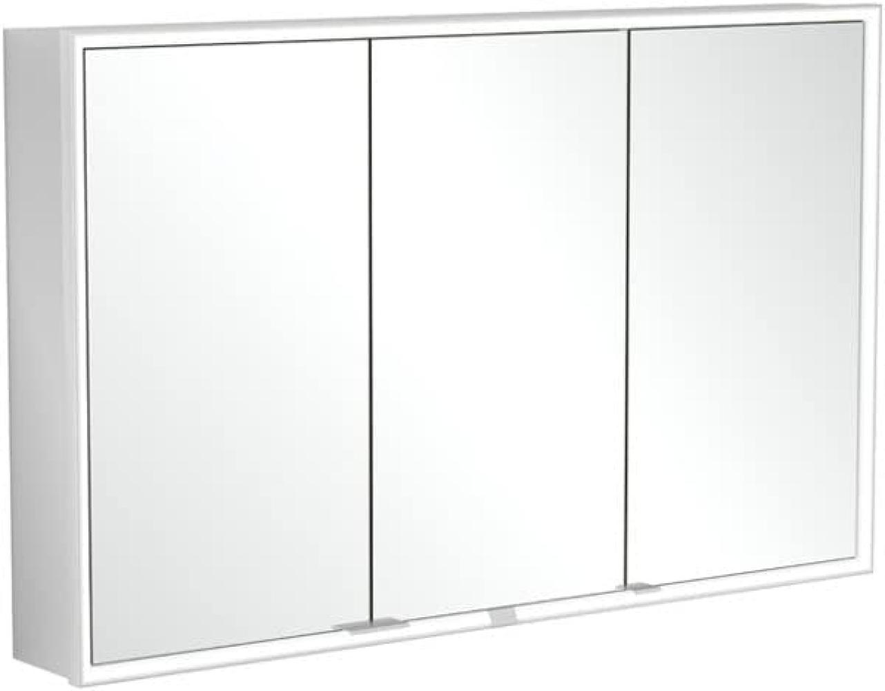 Villeroy & Boch My View Now, Spiegelschrank für Wandeinbau mit Beleuchtung, 1200x750x167,5 mm, mit Sensordimmer, 3 Türen, A45612 - A4561200 Bild 1