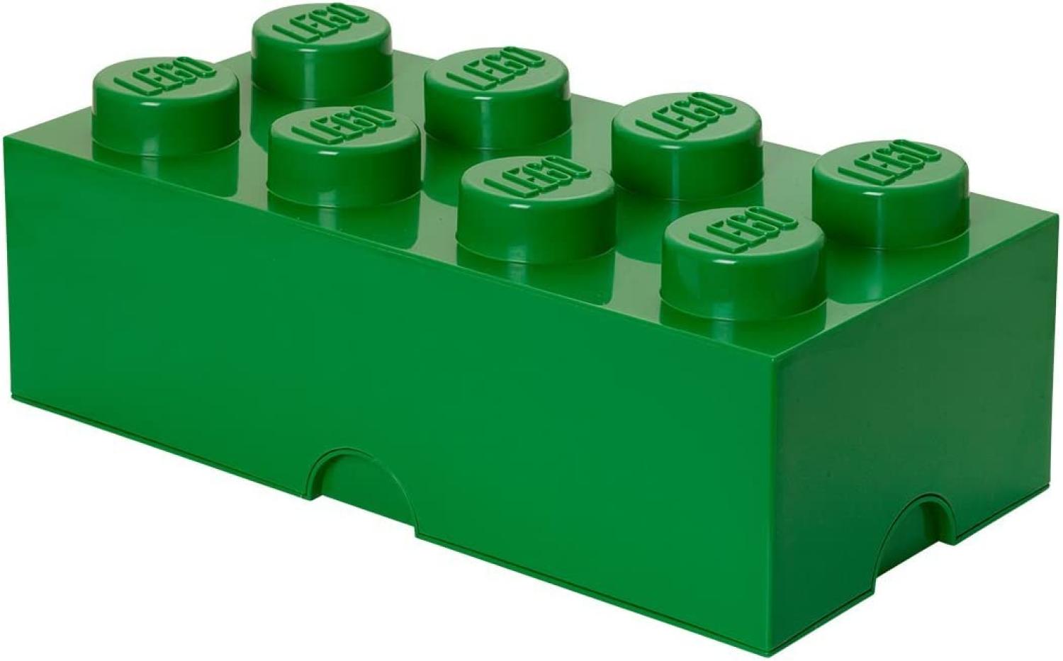 Lego 'Storage Brick 8' Aufbewahrungsbox grün Bild 1