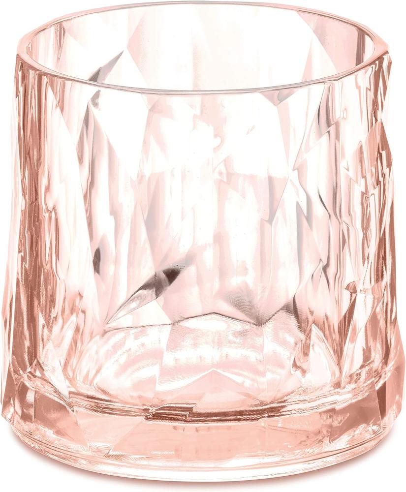 Koziol Club No. 2 Glas, Cocktailglas, Trinkbecher, Trinkglas, Kunststoff, Transparent Rose Quartz, 250 ml, 3402654 Bild 1