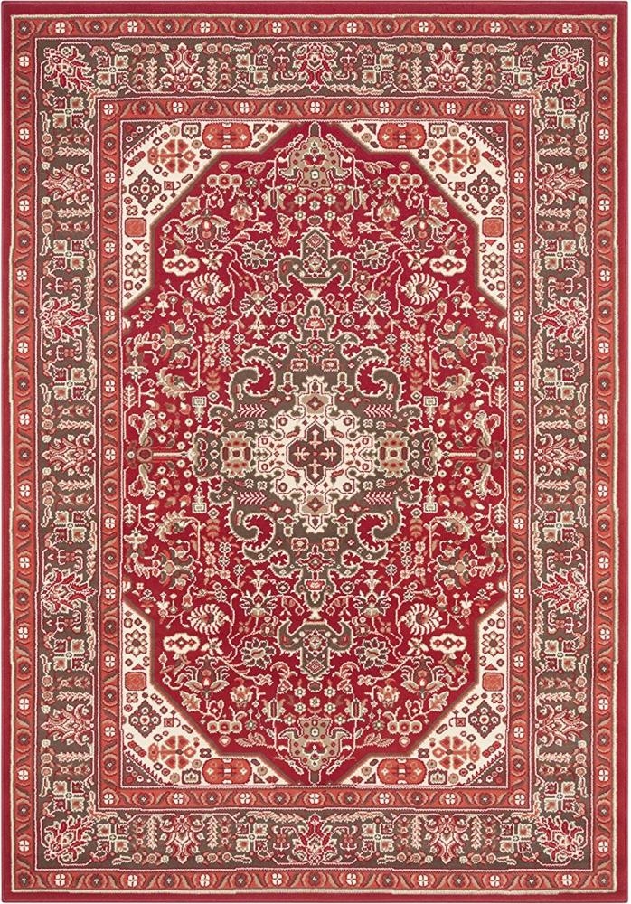 Orientalischer Kurzflor Teppich Skazar Isfahan Orientrot - 120x170x0,9cm Bild 1
