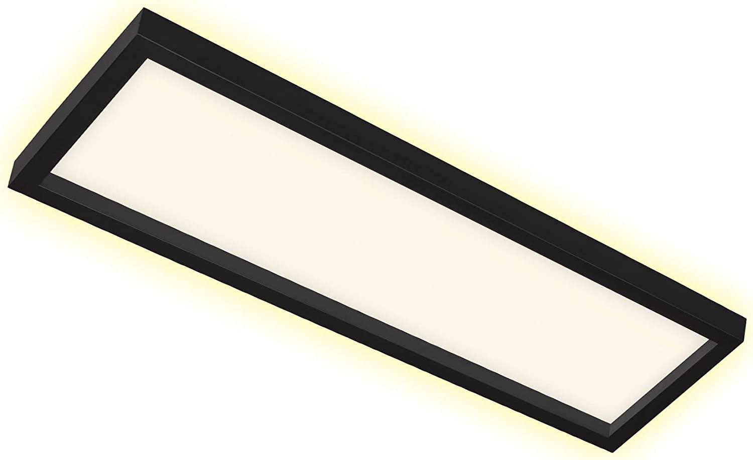 Briloner LED Panel Cadre schwarz 58,2 x 20,2 cm warmweiß, Backlight-Effekt Bild 1