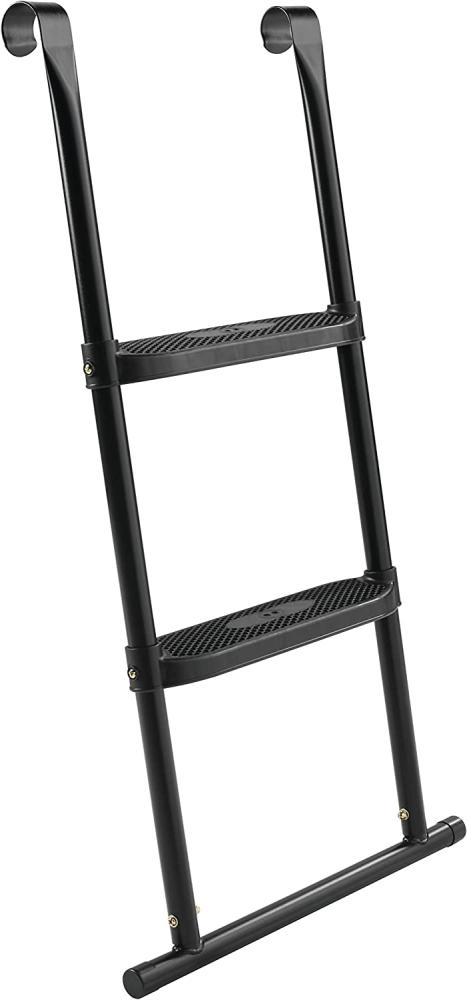 Salta 'Trampolin-Leiter L' mit 2 Trittstufen, 52 x 98 cm, schwarz Bild 1
