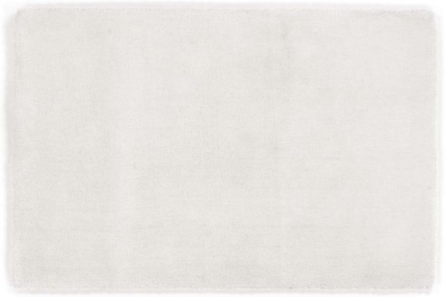 Teppich- Shaggy Hochflor Teppich ideal für alle Räume Weiß, 230 x 160 cm Bild 1