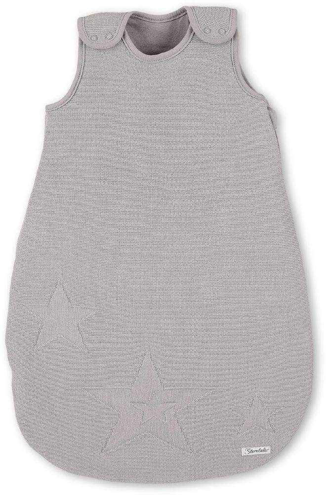 Sterntaler Strick-Schlafsack für Kleinkinder, Reißverschluss, Größe: 90, Grau (Kiesel) Bild 1