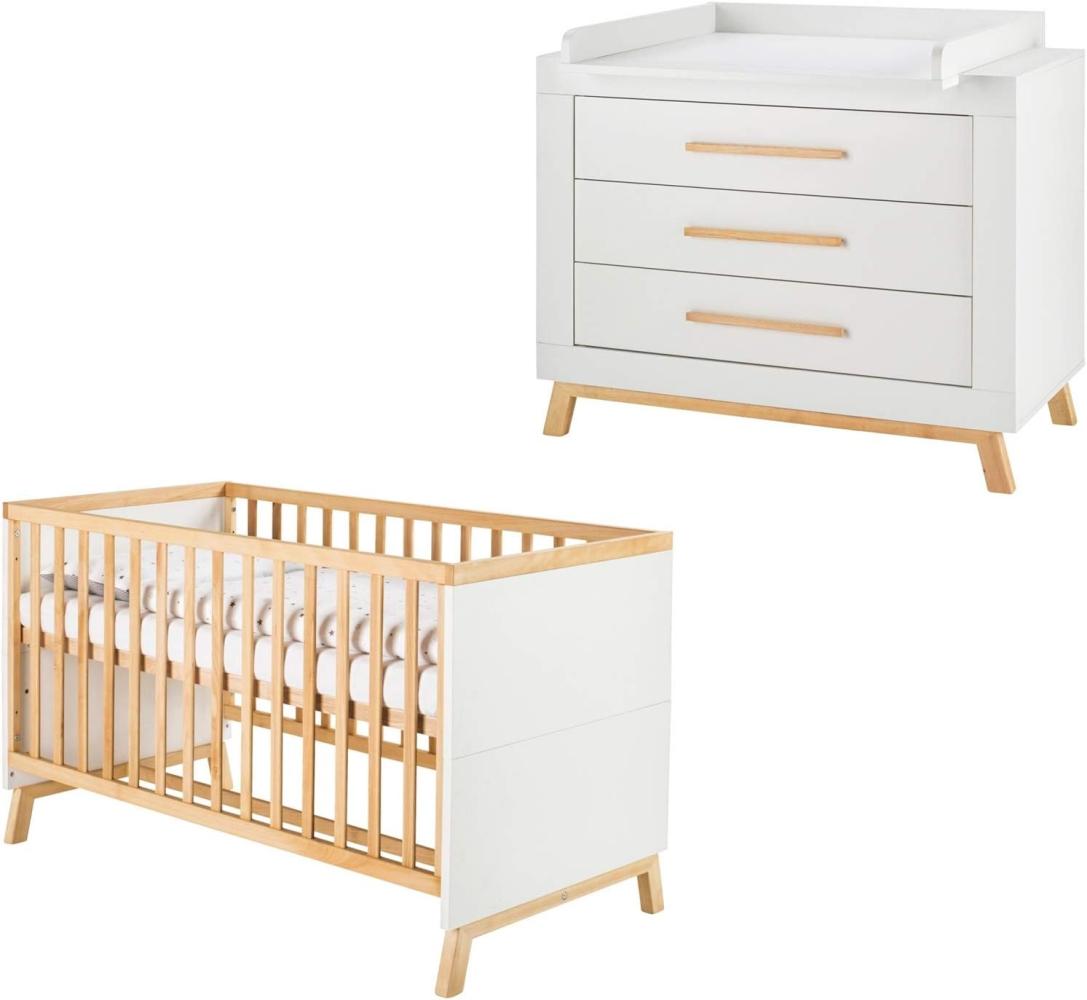 Schardt 'Miami White' 2-tlg. Babyzimmer-Set, weiß Bild 1