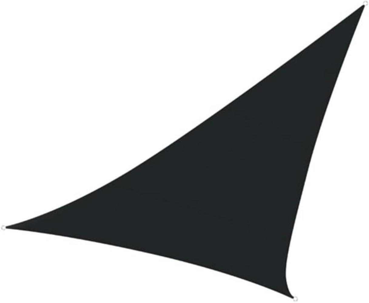 Sonnensegel Dreieck wasserdurchlässig Dunkelgrau 3,6m - Sonnenschutz für Balkon Bild 1