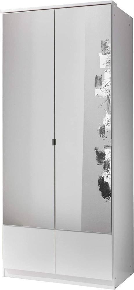 Kleiderschrank IMAGO Schlafzimmerschrank in weiß 90 cm Bild 1