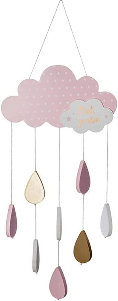 Hängende Dekoration in Form einer Wolke mit Regentropfen für Kinder, Atmosphera for kids Bild 1