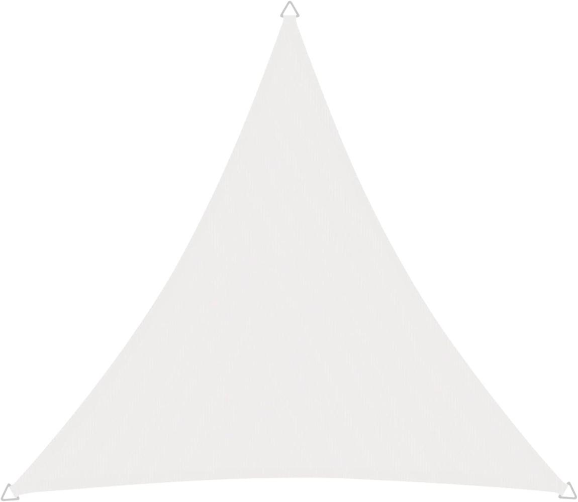 Windhager Sonnensegel Cannes Dreieck 3 x 3 m (gleichschenkelig), Sonnenschutz für Garten & Terrasse, UV- und witterungsbeständig, grau, 10711 Bild 1