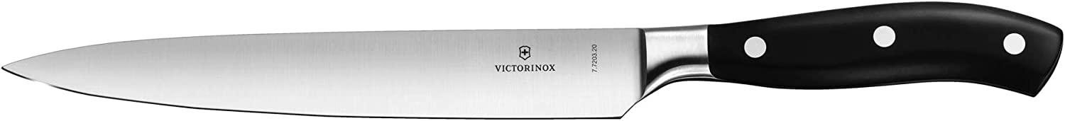Victorinox Grand Maitre 2-tlg. Tranchier-Set, Tranchiermesser, Tranchiergabel, Rostfrei, Edelstahl, schwarz Bild 1