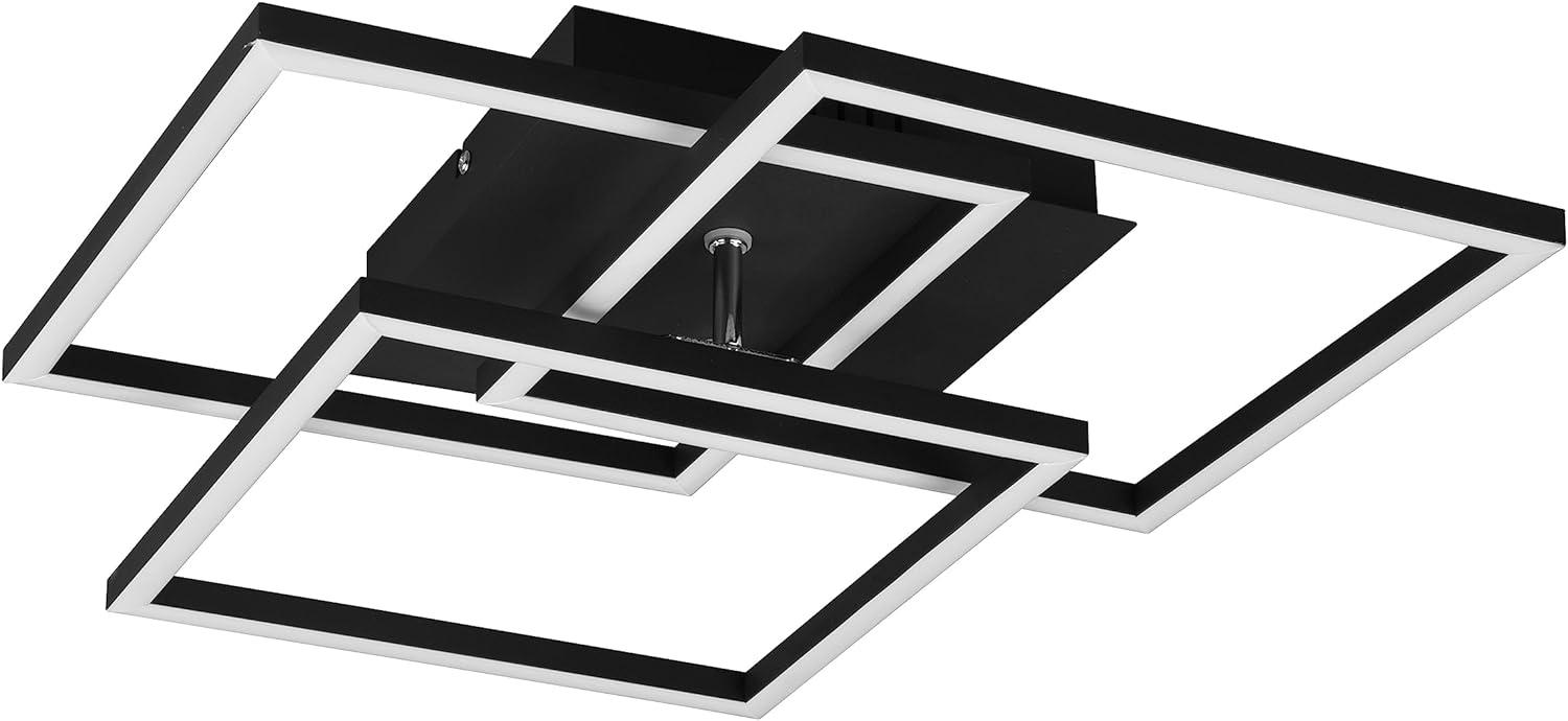 R62883132 LED Deckenleuchte MOBILE schwenkbar schwarz matt ca. 39 x 42 cm Bild 1