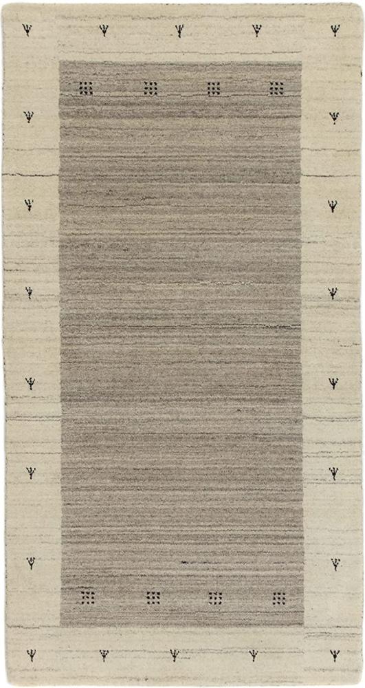 Morgenland Gabbeh Teppich - Loribaft Indus - 140 x 70 cm - beige Bild 1