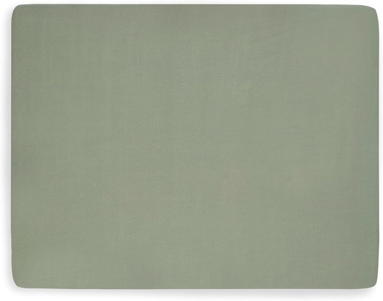 Jollein Frottee-Spannbettlaken 60 x 120 cm Wei&szlig; Bild 1
