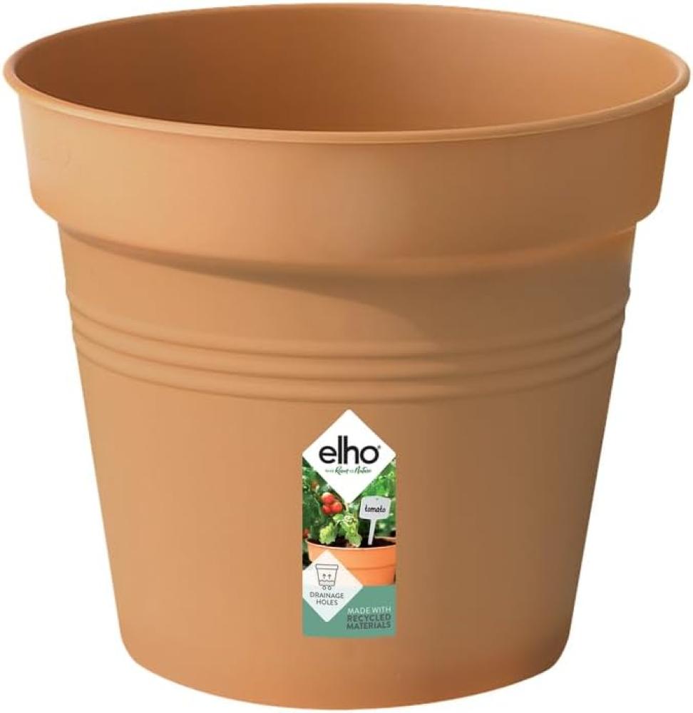 elho Green Basics Anzuchttopf 21 - Growpot für Züchten und Ernten - Ø 21. 0 x H 19. 3 cm - Braun/Mild Terra Bild 1