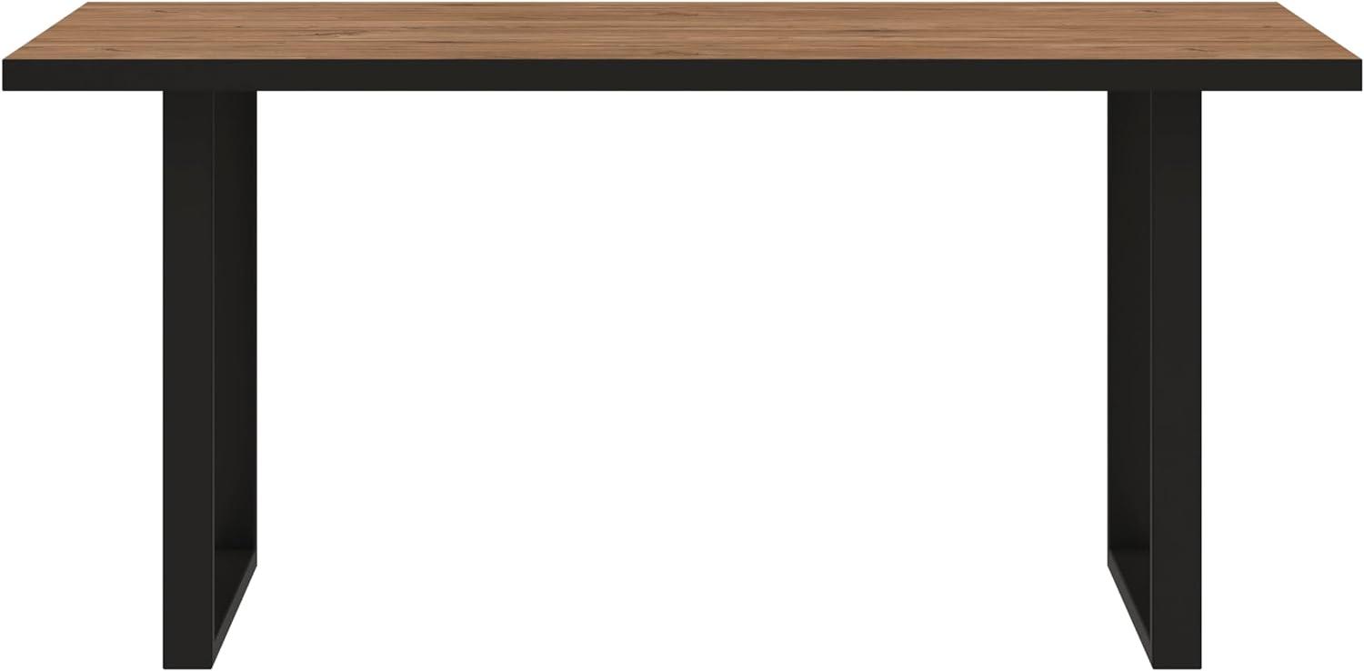 FORTE Sewill Esstisch, Holzwerkstoff, Braun, 160 x 74,1 x 90 cm Bild 1