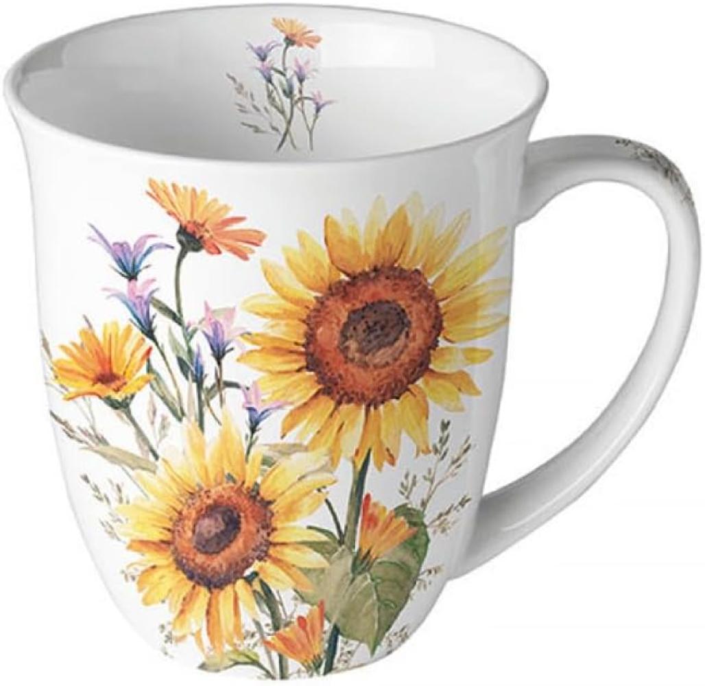 Kaffeebecher Sonnenblumen Bild 1