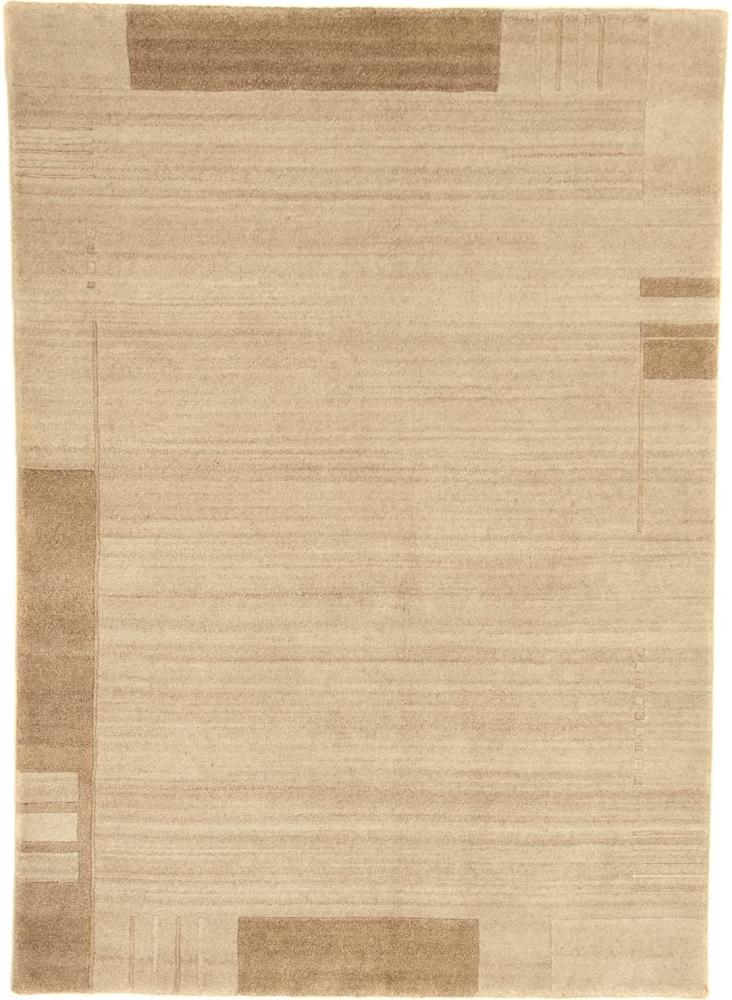 Morgenland Nepal Teppich - 200 x 140 cm - beige Bild 1