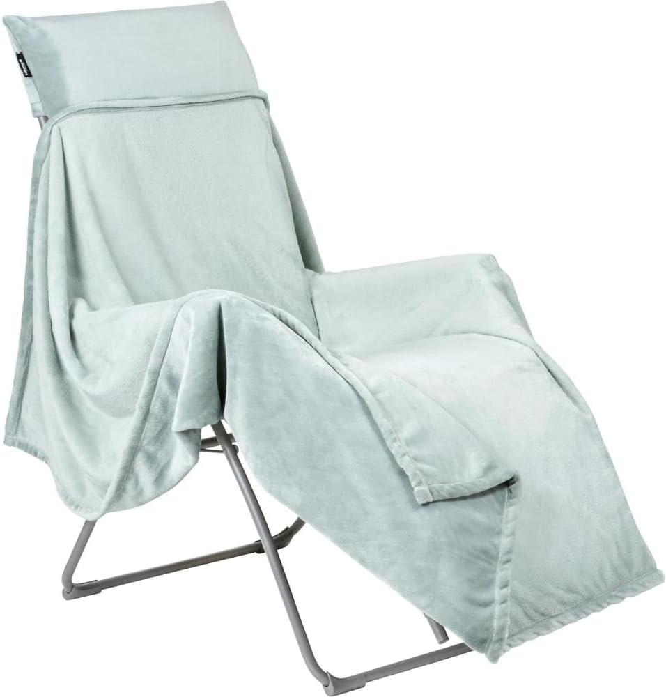 Lafuma Flocon Decke für Relaxliegen 100% Polyester 180x172 cm Boreale green Bild 1