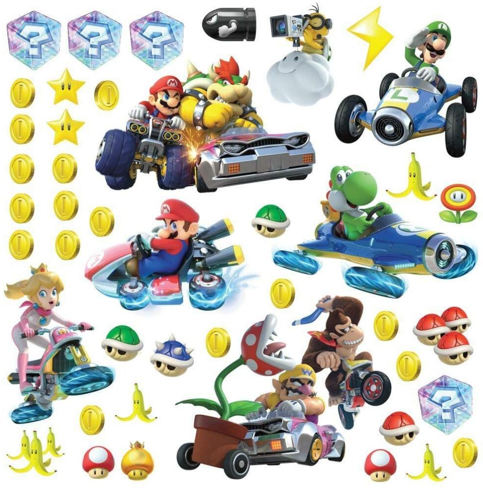 Nintendo Mario Kart 8 Wall Stickers Bild 1