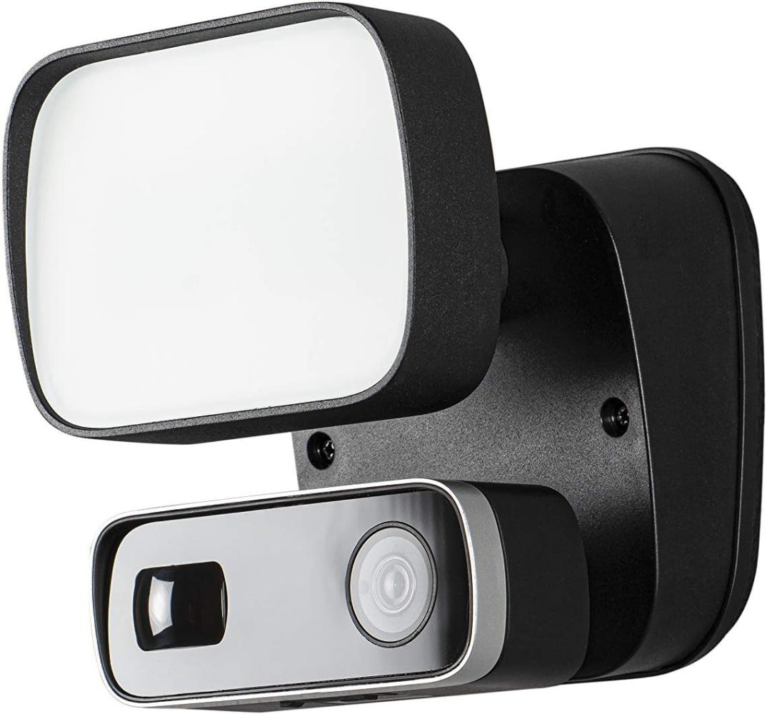 KONSTSMIDE 7867-750 Smartlight Leuchte 10W mit Kamera und Bewegungssensor schwarz IP54 Bild 1