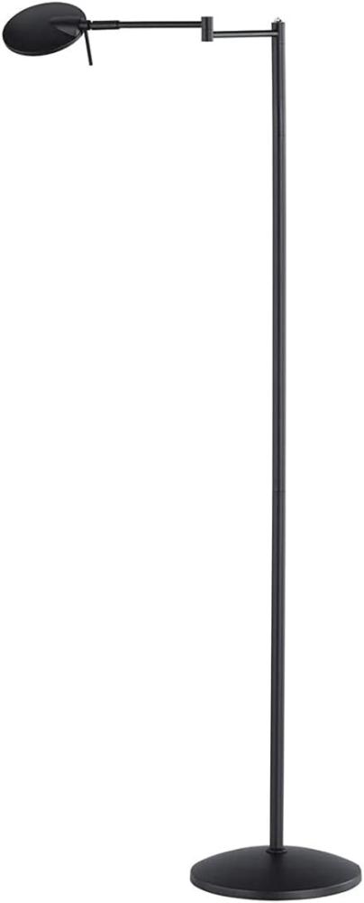 LED Stehleuchte KAZAN Schwarz verstellbar 4-fach Touchdimmer - Höhe 121cm Bild 1