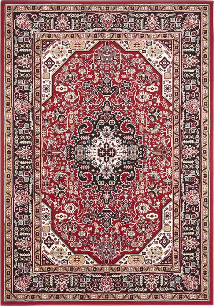 Orientalischer Kurzflor Teppich Skazar Isfahan Rot - 120x170x0,9cm Bild 1