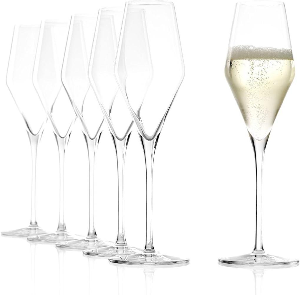 Stölzle Lausitz QUATROPHIL Champagnerglas 290 ml 6er Set Bild 1