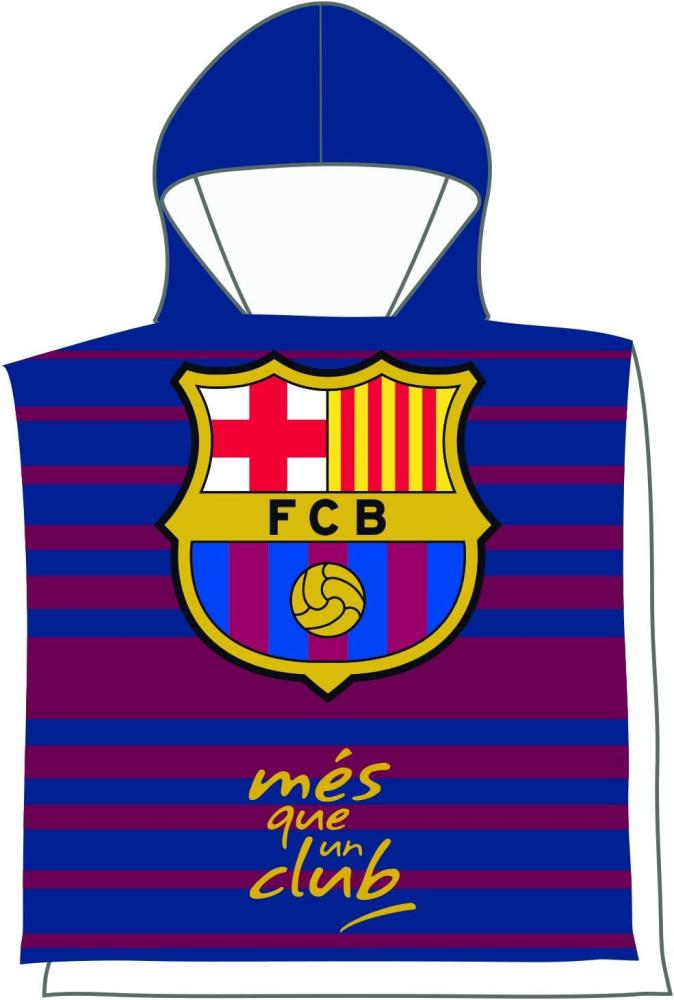 FC Barcelona - Badeponcho, 50x100 cm Bild 1