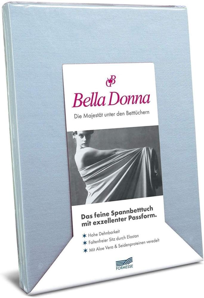 Formesse Bella-Donna Jersey Spannbettlaken | 90x190 - 100x220 cm | hellblau Bild 1