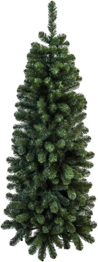vidaXL Ambiance Künstlicher Weihnachtsbaum Schlank 210 cm [439779] Bild 1