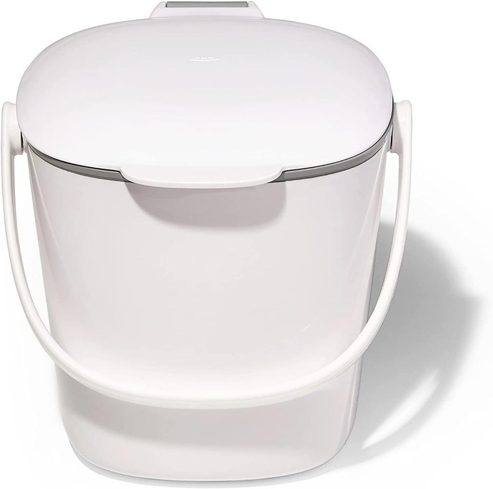 OXO Küchenabfalleimer, weiß, 2.8 Liter Bild 1